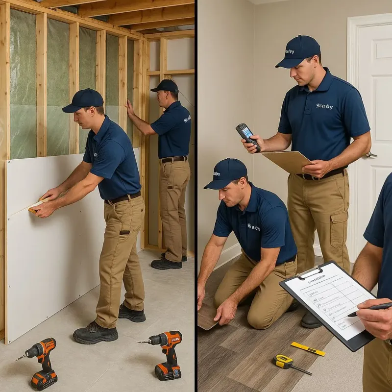 Repairs and Reconstruction process in Prince William County, VA